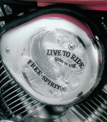 Highway Hawk H291-075 Kryt filtru Live To Ride Honda VT750C2